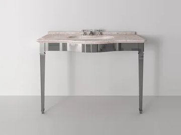 BEAN - Console marble and metal washbasin by Park Avenue - view 2